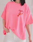 Sweat-T-Shirt, Lobster, 2 Farben