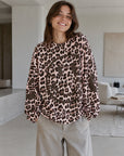 Sweatshirt, SMILE, Leo, Beige