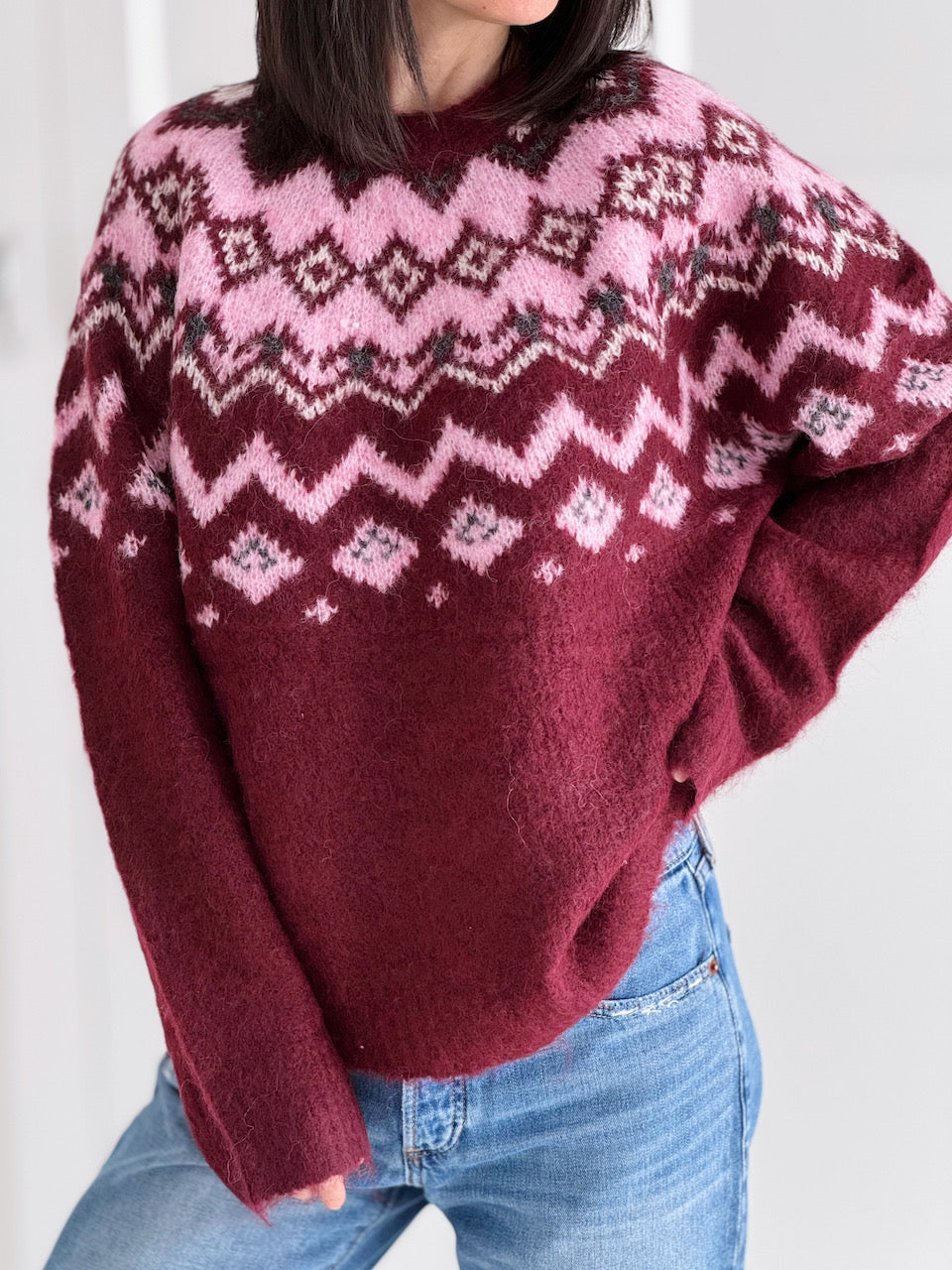 Norweger-Pullover, 3 Farben