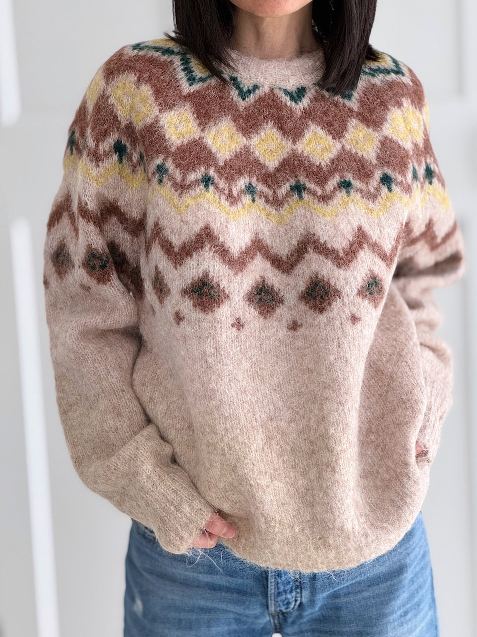 Norweger-Pullover, 3 Farben