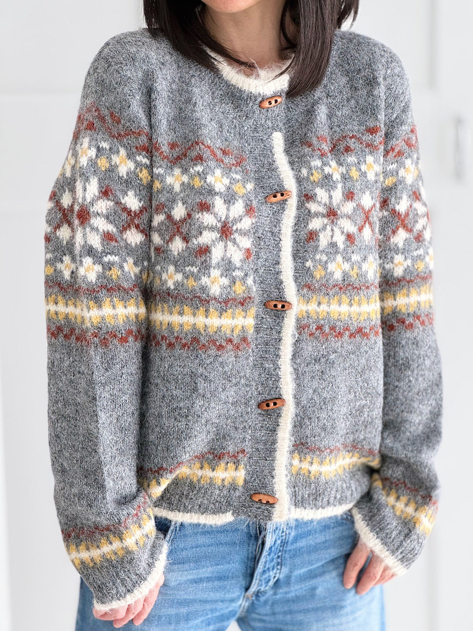 Norweger-Strickjacke, 2 Farben