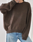 Sweatshirt, Leo, Oversized, 2 Farben