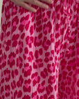 Musselin Hose, Wild-Leo, Rot