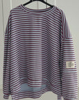 Sweatshirt, Perfect Life, Streifen, Blau