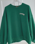 Sweatshirt, Champagne Club, Tiefgrün