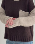 Pullover, Color Pocket, 3 Farben