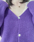 Strickjacke, Alpaka, 20+ Farben