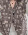Teddyweste, Leo, Taupe-Beige