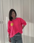 Sweatshirt, Why Not Smiley, 3 Farben