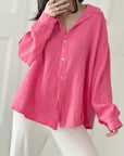 Musselin Bluse, regular, Sakura